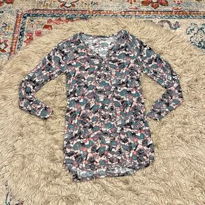 Prana patterned Frederica nightshirt size medium